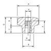 Afbeeldingen van Sterknop DIN6336 M10X50MM doorlopend