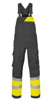 Afbeeldingen van HAVEP Amerikaanse overall Multi Protector + 20439 charcoal/fluor geel 54