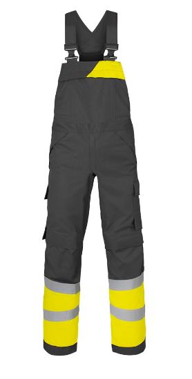 Afbeeldingen van HAVEP Amerikaanse overall Multi Protector + 20439 charcoal/fluor geel 64