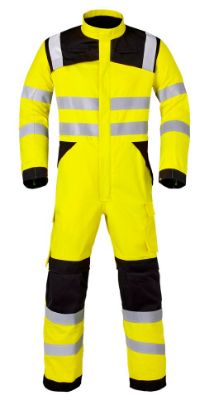 Afbeeldingen van HAVEP Overall Multi Protector + 20435 fluor geel/charcoal 46