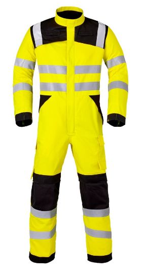 Afbeeldingen van HAVEP Overall Multi Protector + 20435 fluor geel/charcoal 46