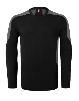 Afbeeldingen van HAVEP T-shirt met lange mouwen Baselayer WW 10073 zwart/charcoal 2XL