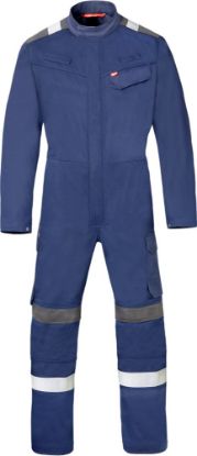 Afbeeldingen van HAVEP Overall Force+ 20336 indigo blauw/charcoal 62