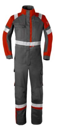 Afbeeldingen van HAVEP Overall 5safety Image + 20290 charcoal/rood 52