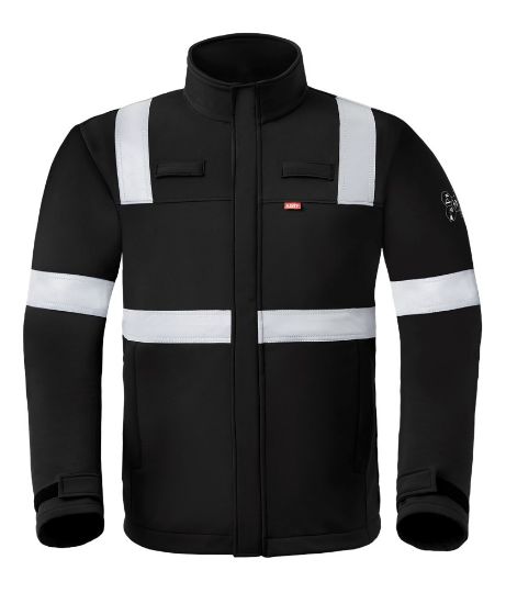 Afbeeldingen van HAVEP Softshell jas 5safety 50383 zwart S