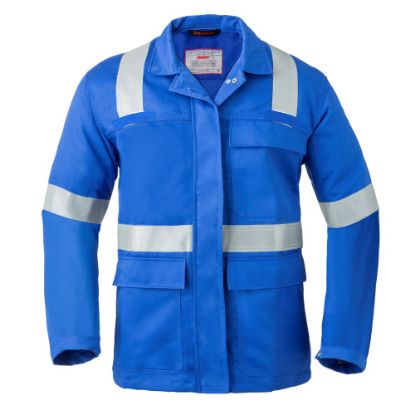 Afbeeldingen van HAVEP Jas 5safety 3256 korenblauw 58