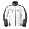 Afbeeldingen van HAVEP Softshell jas Attitude 40145 wit/charcoal S