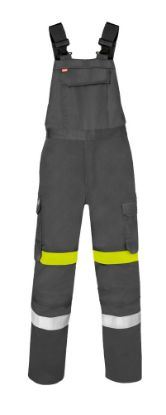 Afbeeldingen van HAVEP Amerikaanse overall Force+ 20333 charcoal/fluor geel 58