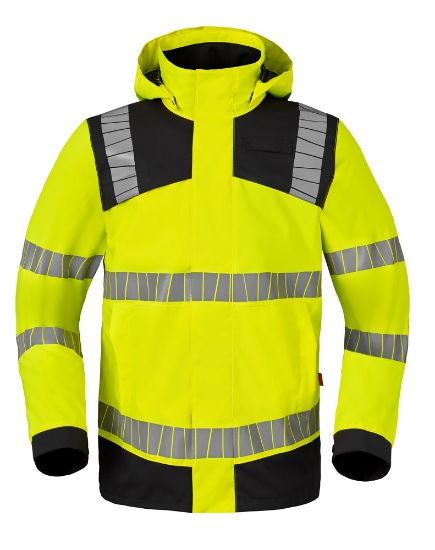 Afbeeldingen van HAVEP Parka High Visibility 50419 fluor geel/charcoal XL