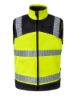 Afbeeldingen van HAVEP Bodywarmer High Visibility + 50415 fluor geel/charcoal 2XL