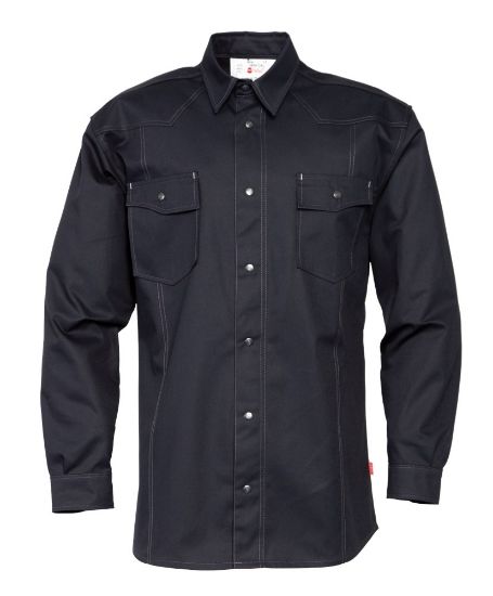 Afbeeldingen van HAVEP Overhemd met lange mouwen Basic 1655 zwart 5XL