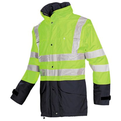 Afbeeldingen van SIOEN Jas Siopor 132Z geel/blauw L