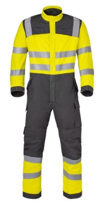 Afbeeldingen van HAVEP Overall Multi Protector + 20437 charcoal/fluor geel 46