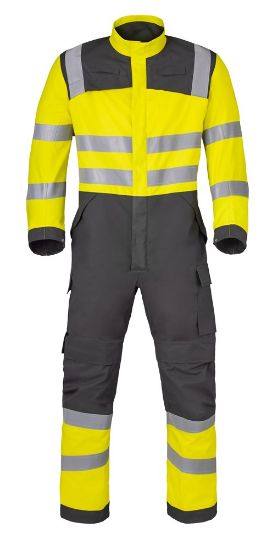Afbeeldingen van HAVEP Overall Multi Protector + 20437 charcoal/fluor geel 52