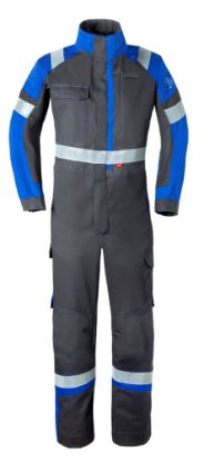 Afbeeldingen van HAVEP Overall 5safety Image + 20290 charcoal/korenblauw 46