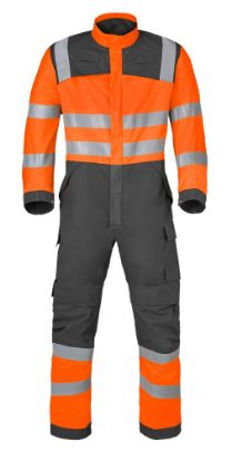 Afbeeldingen van HAVEP Overall Multi Protector + 20436 charcoal/fluor oranje 44