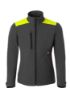 Afbeeldingen van HAVEP Softshell jas Shift 40235 charcoal/fluor geel 4XL