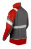 Afbeeldingen van HAVEP Jas dames 5safety Image + 50388 charcoal/rood 4XL
