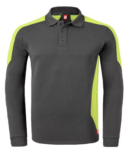 Afbeeldingen van HAVEP Sweater Baselayer WW 10075 charcoal/fluor geel L