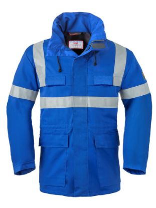 Afbeeldingen van HAVEP Parka 5safety 40070 korenblauw 4XL