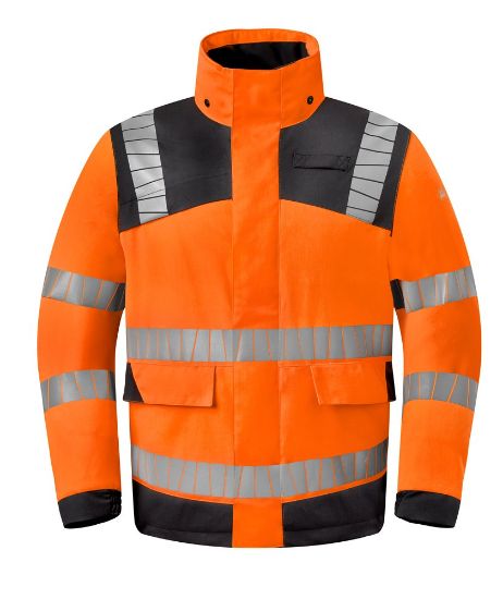 Afbeeldingen van HAVEP Parka High Visibility + 50423 fluor oranje/charcoal L