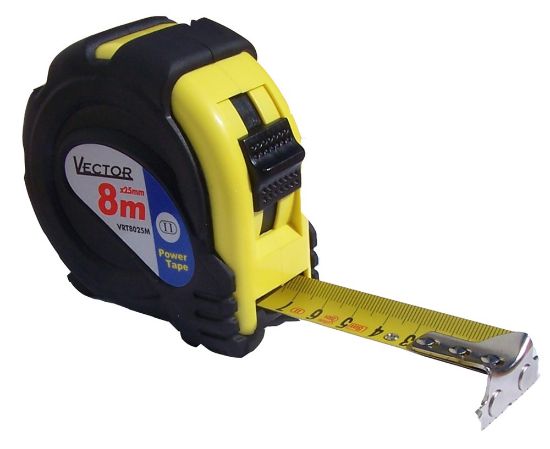 Afbeeldingen van VECTOR Rolmaat staal magnetisch 8M