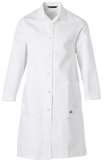Afbeeldingen van HAVEP Stofjas dames Basic 6085 wit L