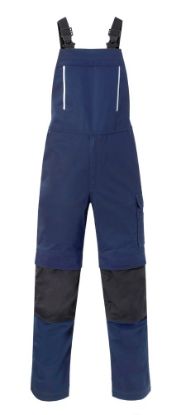 Afbeeldingen van HAVEP Amerikaanse overall Shift 20295 indigo blauw/charcoal 52