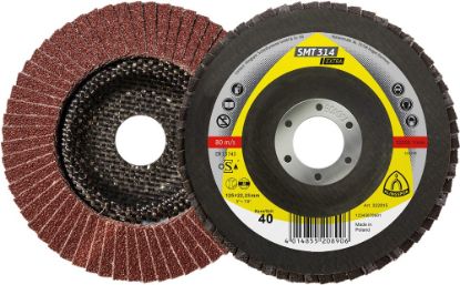 Afbeeldingen van KLINGSPOR Vlaklamellenschijf SMT314 P120