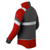 Afbeeldingen van HAVEP Softshell jas 5safety Image + 50384 charcoal/rood 2XL