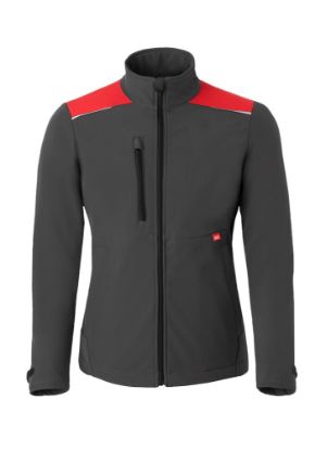 Afbeeldingen van HAVEP Softshell jas Shift 40235 charcoal/rood 2XL