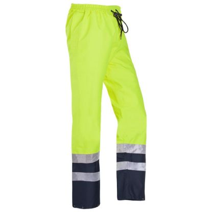 Afbeeldingen van SIOEN Broek Siopor 5841 geel/blauw XL