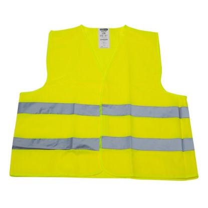 Afbeeldingen van Verkeersvest 100% polyester geel