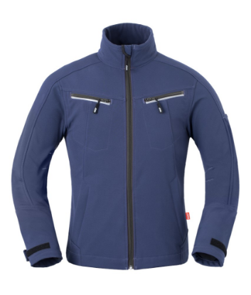 Afbeeldingen van HAVEP Softshell jas dames Attitude 40166 indigo blauw 2XL