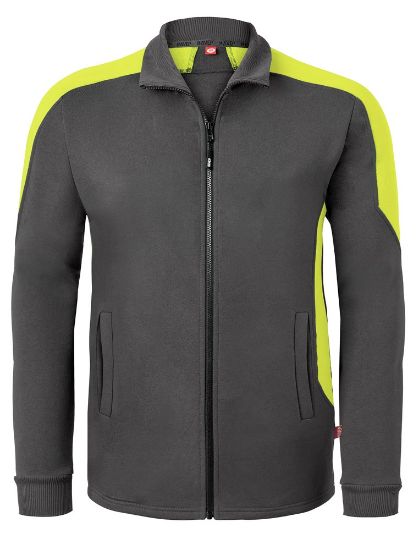 Afbeeldingen van HAVEP Sweater Baselayer WW 10077 charcoal/fluor geel 2XL