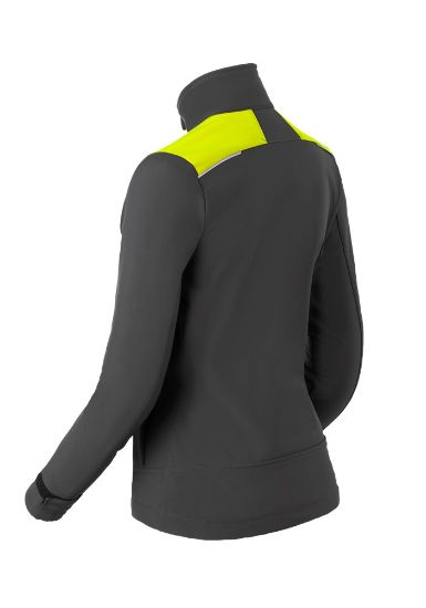 Afbeeldingen van HAVEP Softshell jas Shift 40235 charcoal/fluor geel 4XL
