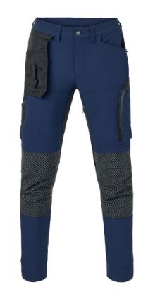 Afbeeldingen van HAVEP Werkbroek Revolve 80605 blauw/zwart 58