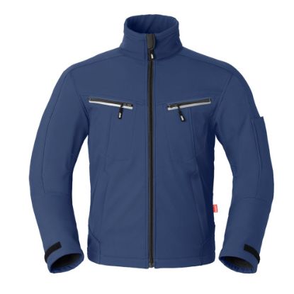 Afbeeldingen van HAVEP Softshell jas Attitude 40145 indigo blauw 2XL