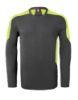 Afbeeldingen van HAVEP T-shirt met lange mouwen Baselayer WW 10073 charcoal/fluor geel S