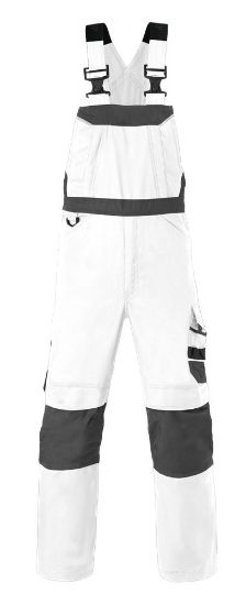 Afbeeldingen van HAVEP Amerikaanse overall Attitude 20195 wit/charcoal 56