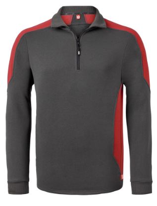 Afbeeldingen van HAVEP Sweater Baselayer WW 10076 charcoal/rood 2XL