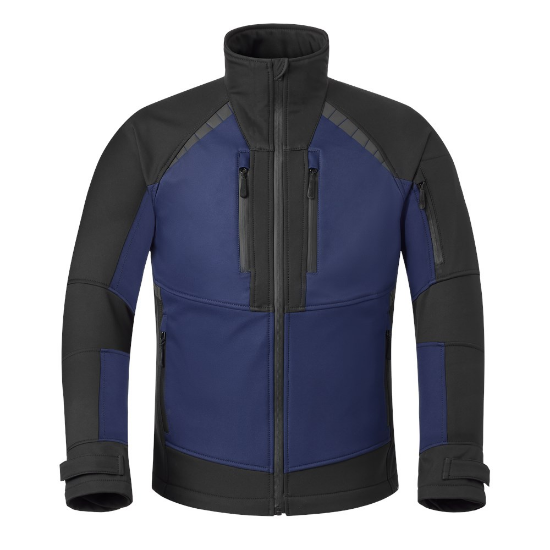 Afbeeldingen van HAVEP Softshell jas Revolve 50461 blauw/zwart M
