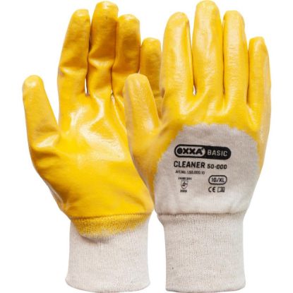 Afbeeldingen van ASATEX Handschoen Cleaner 50-000 geel 10
