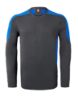 Afbeeldingen van HAVEP T-shirt met lange mouwen Baselayer WW 10073 charcoal/korenblauw L
