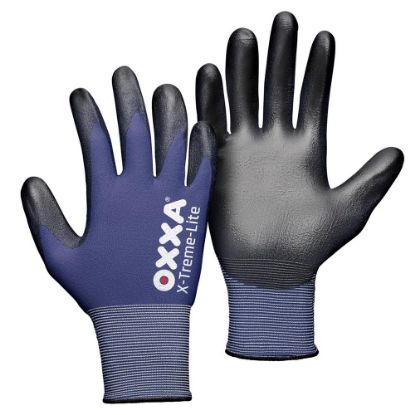 Afbeeldingen van OXXA Werkhandschoen X-Treme-Lite 51-100 zwart/blauw 10