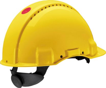 Afbeeldingen van Veiligheidshelm Peltor G3000 met knop geel M