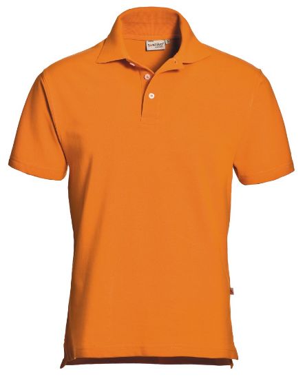 Afbeeldingen van SANTINO Poloshirt Basic Charma oranje L