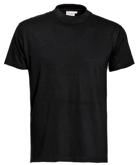Afbeeldingen van SANTINO T-shirt Jolly zwart 5XL