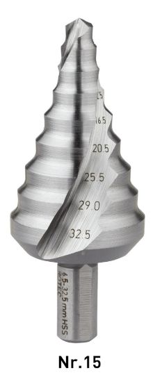 Afbeeldingen van ROTEC Trappenboor HSS MF