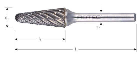 Afbeeldingen van ROTEC Stiftfrees HM model LZ